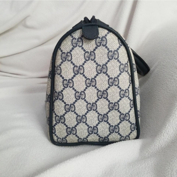 Authentic Vintage Gucci GG Monogram Supreme Sherry Web Ophidia Boston Doctor - Picture 5 of 16